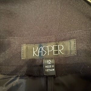Kasper Black lined dress pants